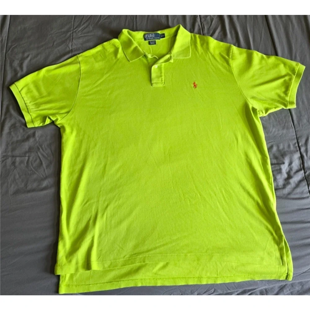 Polo Ralph Lauren Men Shirt Green XXL‎